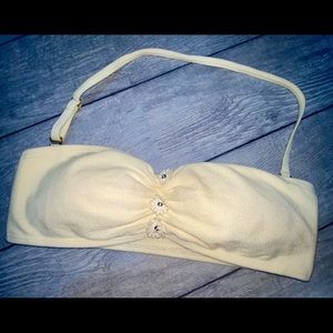 Juicy Couture bandeau bikini top size medium
